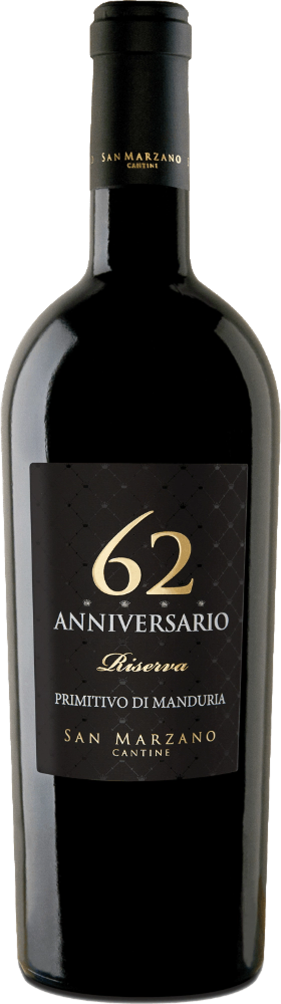 Rượu Vang Đỏ Ý 62 Anniversario Primitivo di Manduria Riserva